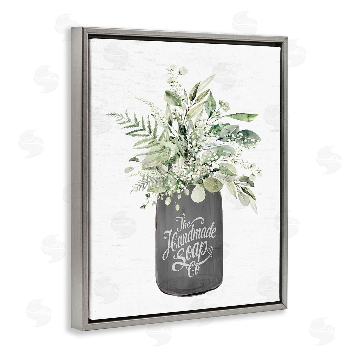 Lettered and Lined Handmade Soap Botanicals Canvas Wall Art Print