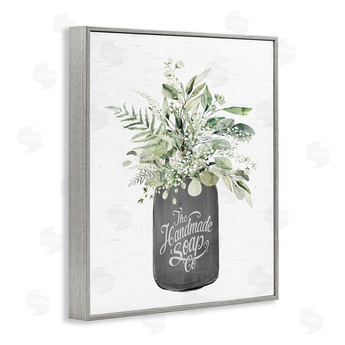 Lettered and Lined Handmade Soap Botanicals Canvas Wall Art Print