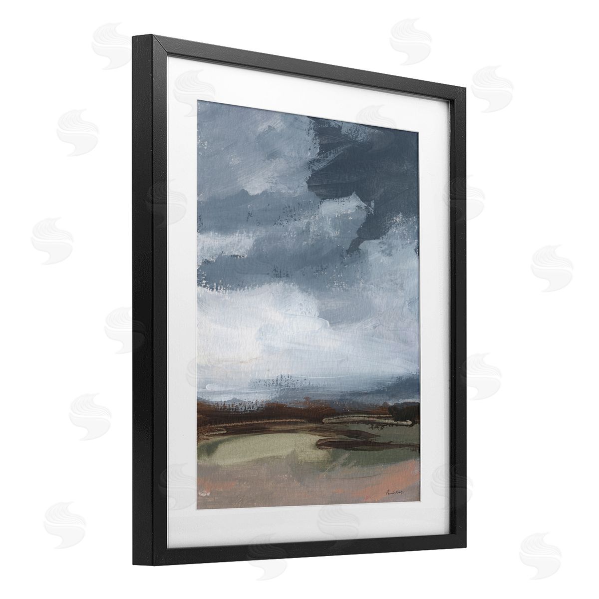 Pamela Munger Bracing Abstract Landscape Canvas Wall Art Print