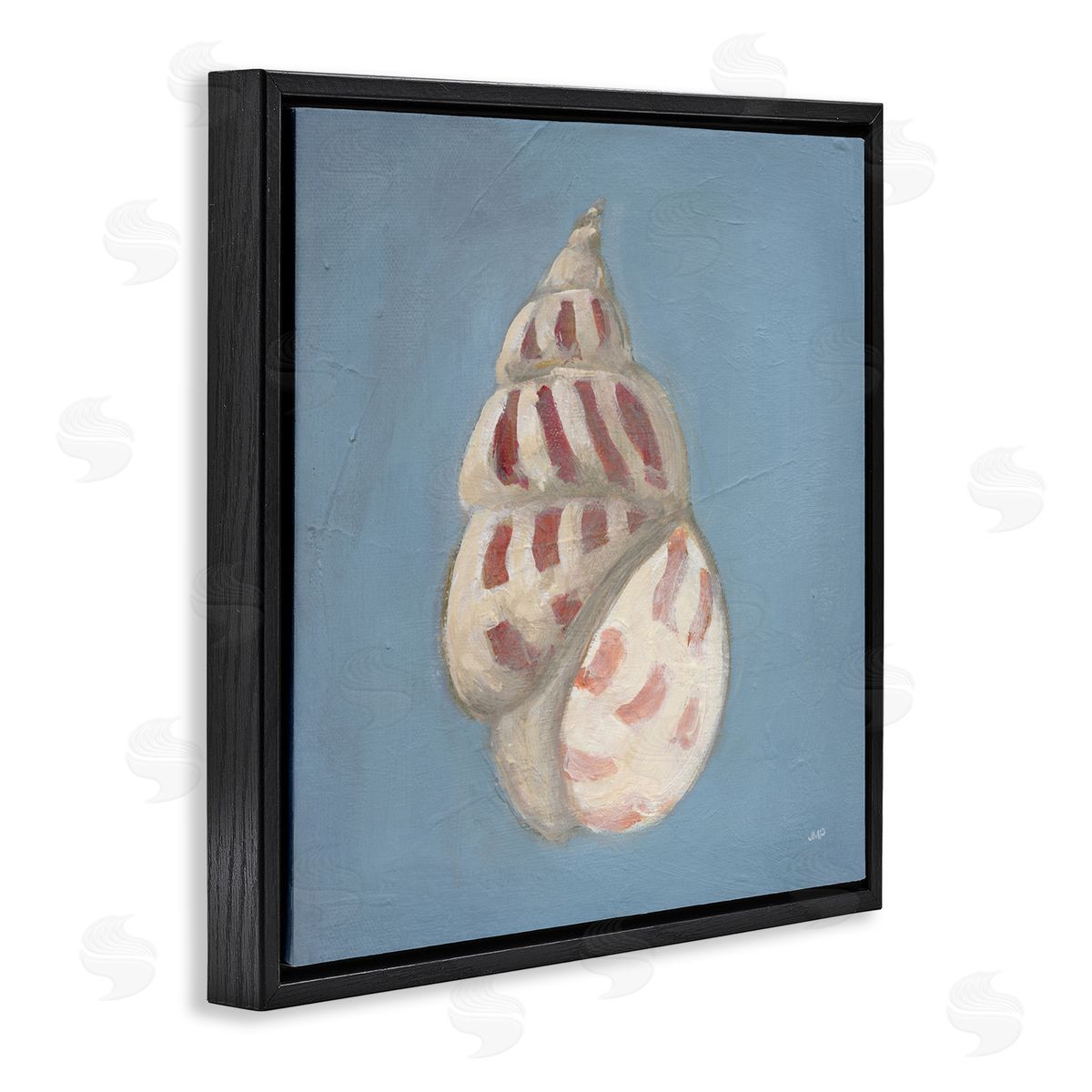 Julia Purinton Soft Sea Cowrie Shell Canvas Wall Art Print