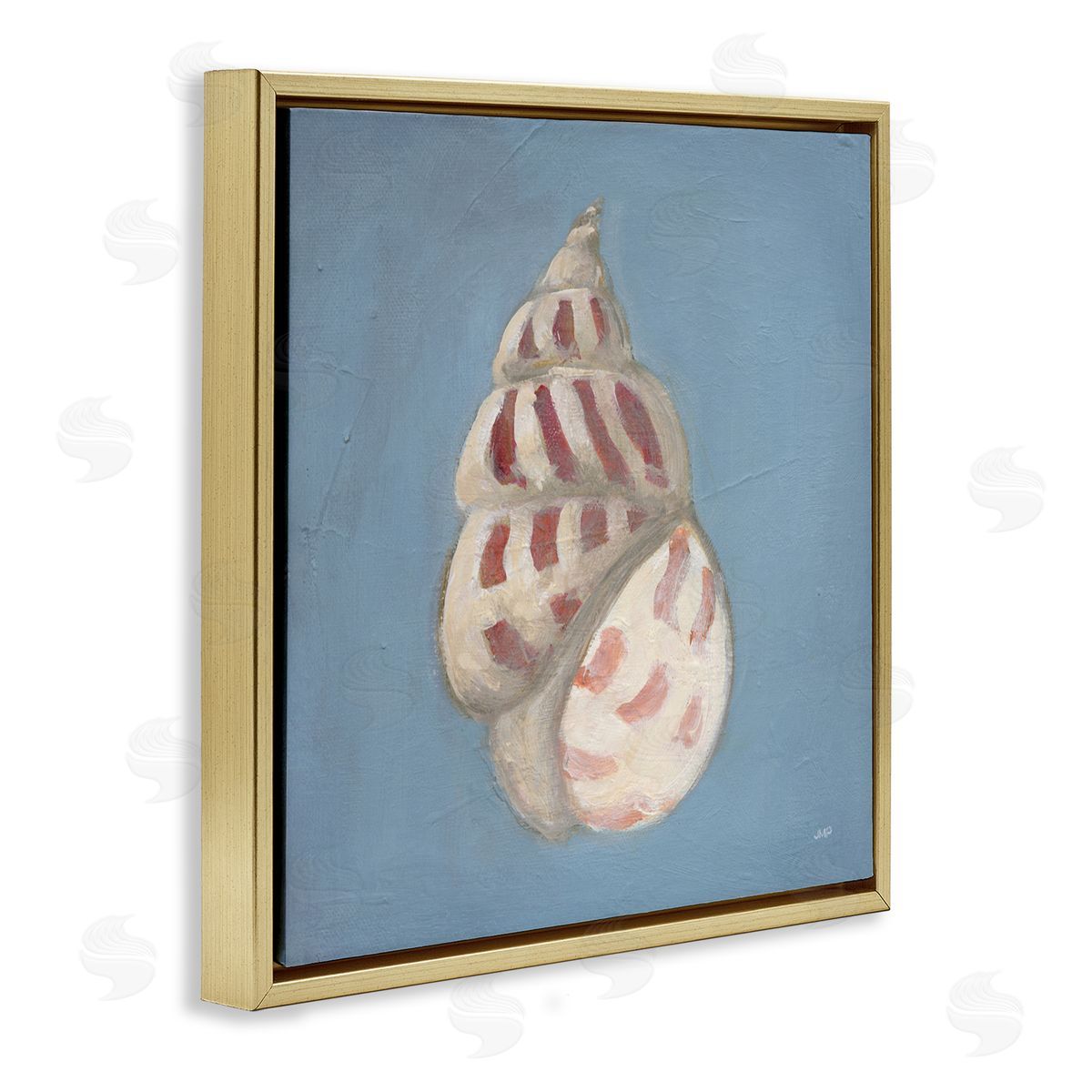 Julia Purinton Soft Sea Cowrie Shell Canvas Wall Art Print