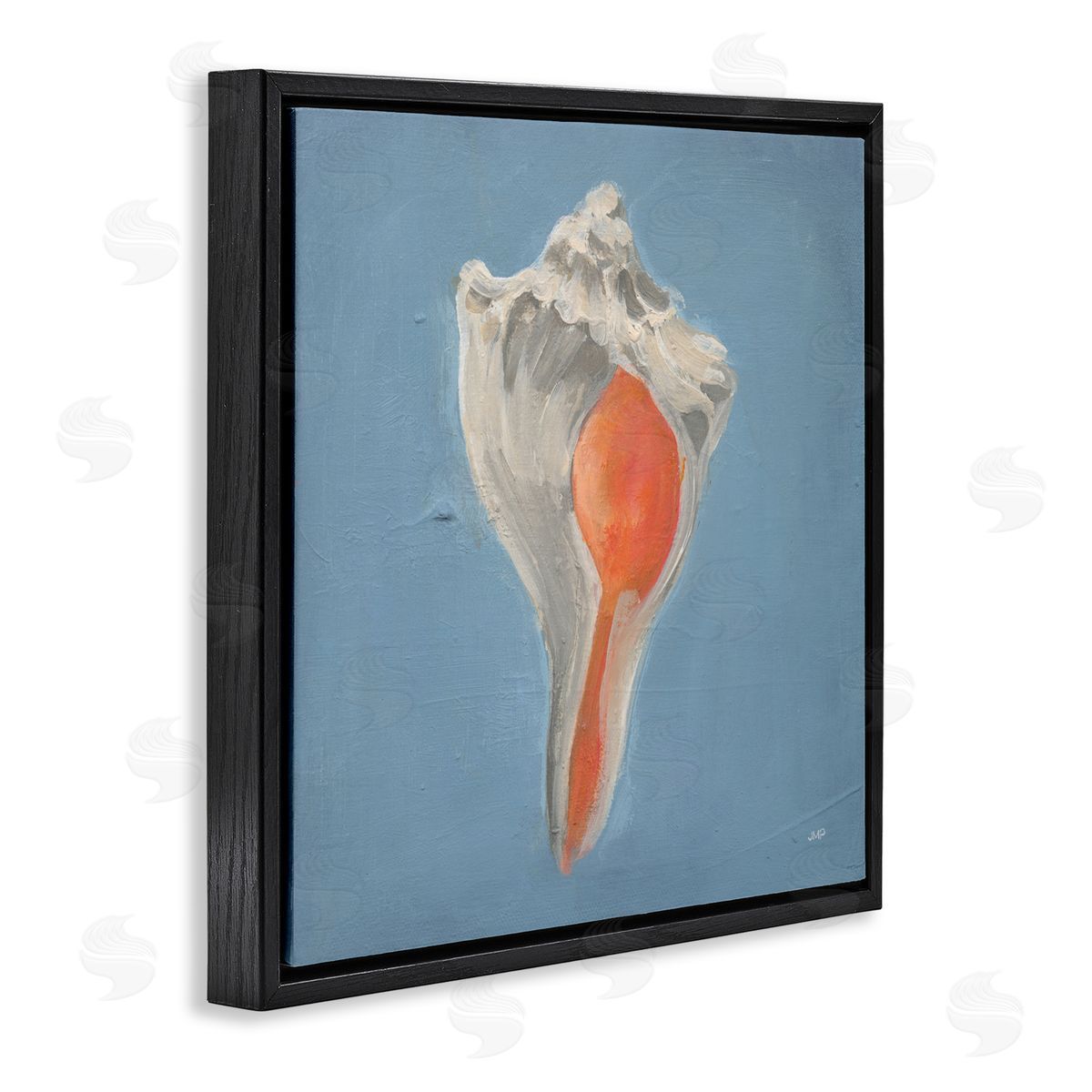 Julia Purinton Soft Sea Conch Shell Canvas Wall Art Print