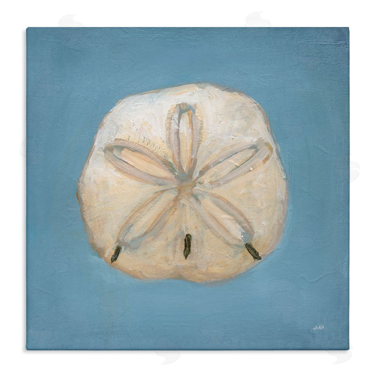 Julia Purinton Soft Sea Sand Dollar Canvas Wall Art Print