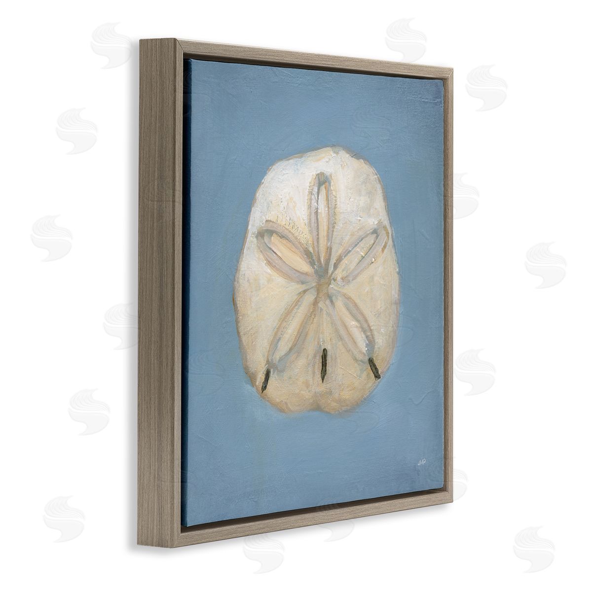 Julia Purinton Soft Sea Sand Dollar Canvas Wall Art Print
