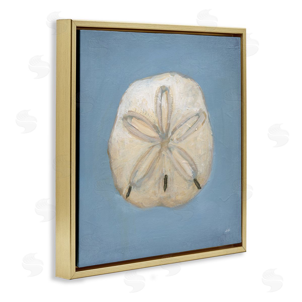 Julia Purinton Soft Sea Sand Dollar Canvas Wall Art Print