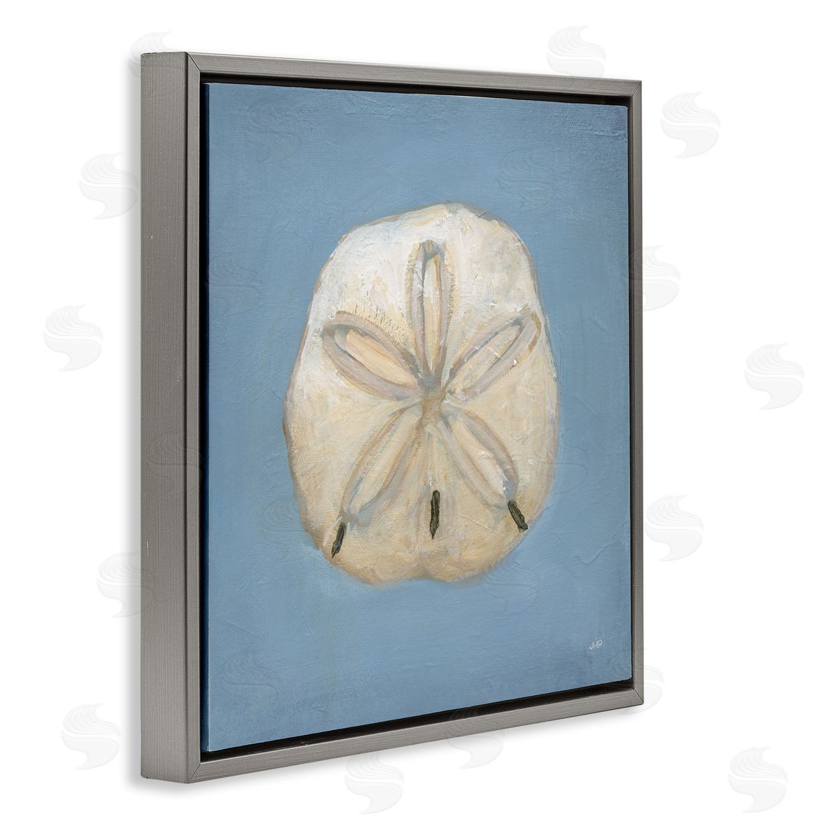 Julia Purinton Soft Sea Sand Dollar Canvas Wall Art Print