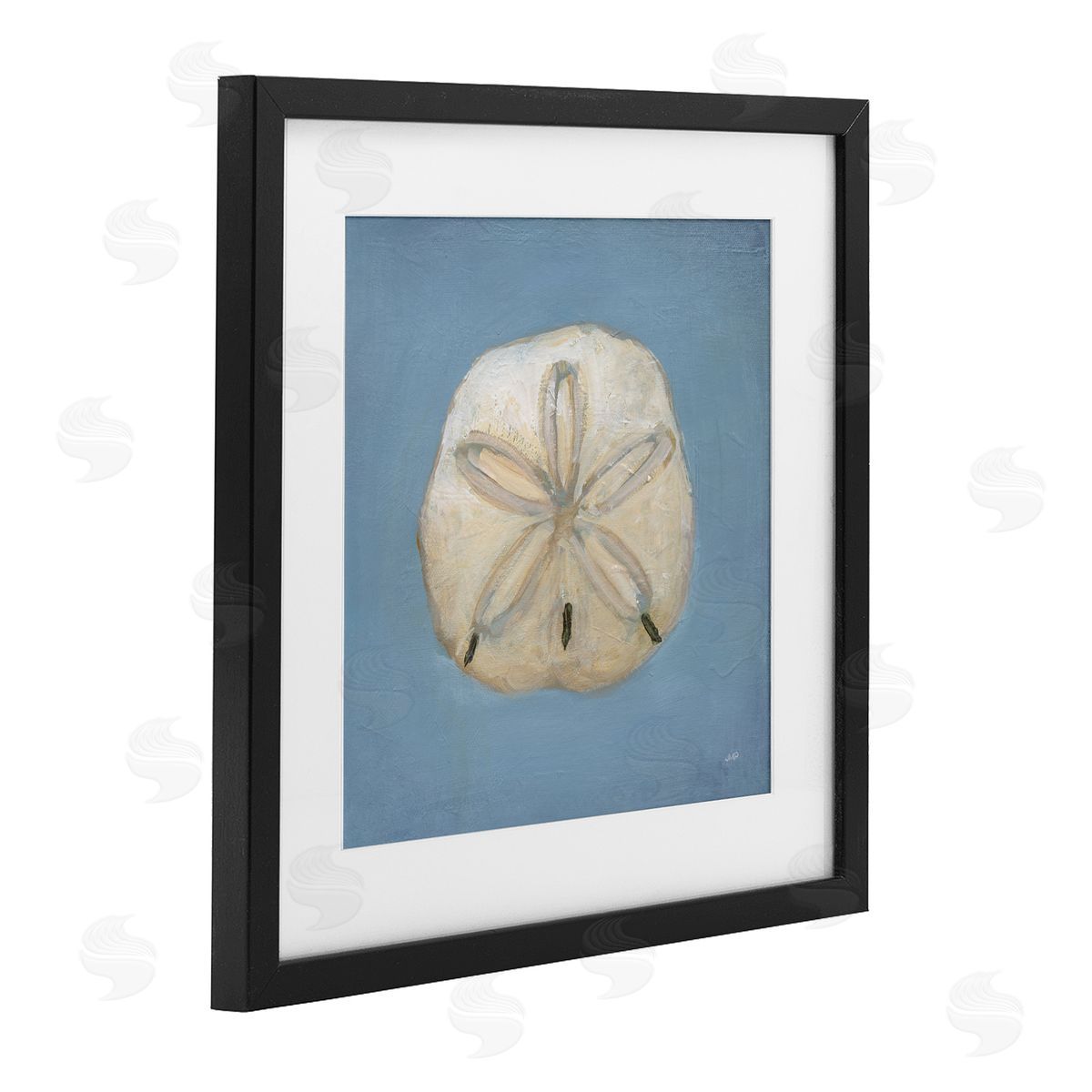Julia Purinton Soft Sea Sand Dollar Canvas Wall Art Print