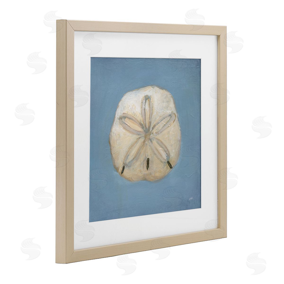Julia Purinton Soft Sea Sand Dollar Canvas Wall Art Print