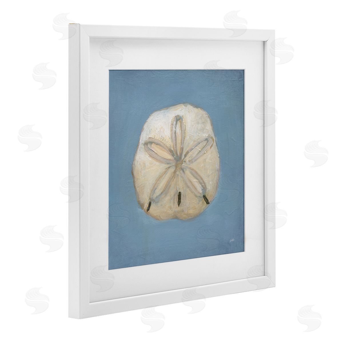 Julia Purinton Soft Sea Sand Dollar Canvas Wall Art Print