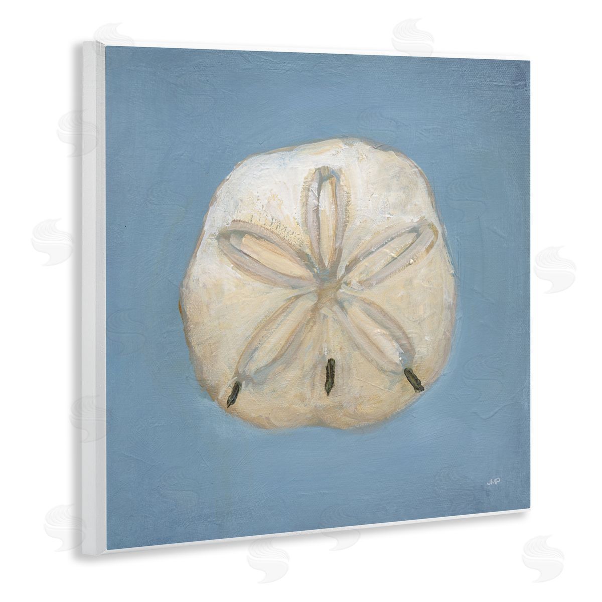Julia Purinton Soft Sea Sand Dollar Canvas Wall Art Print