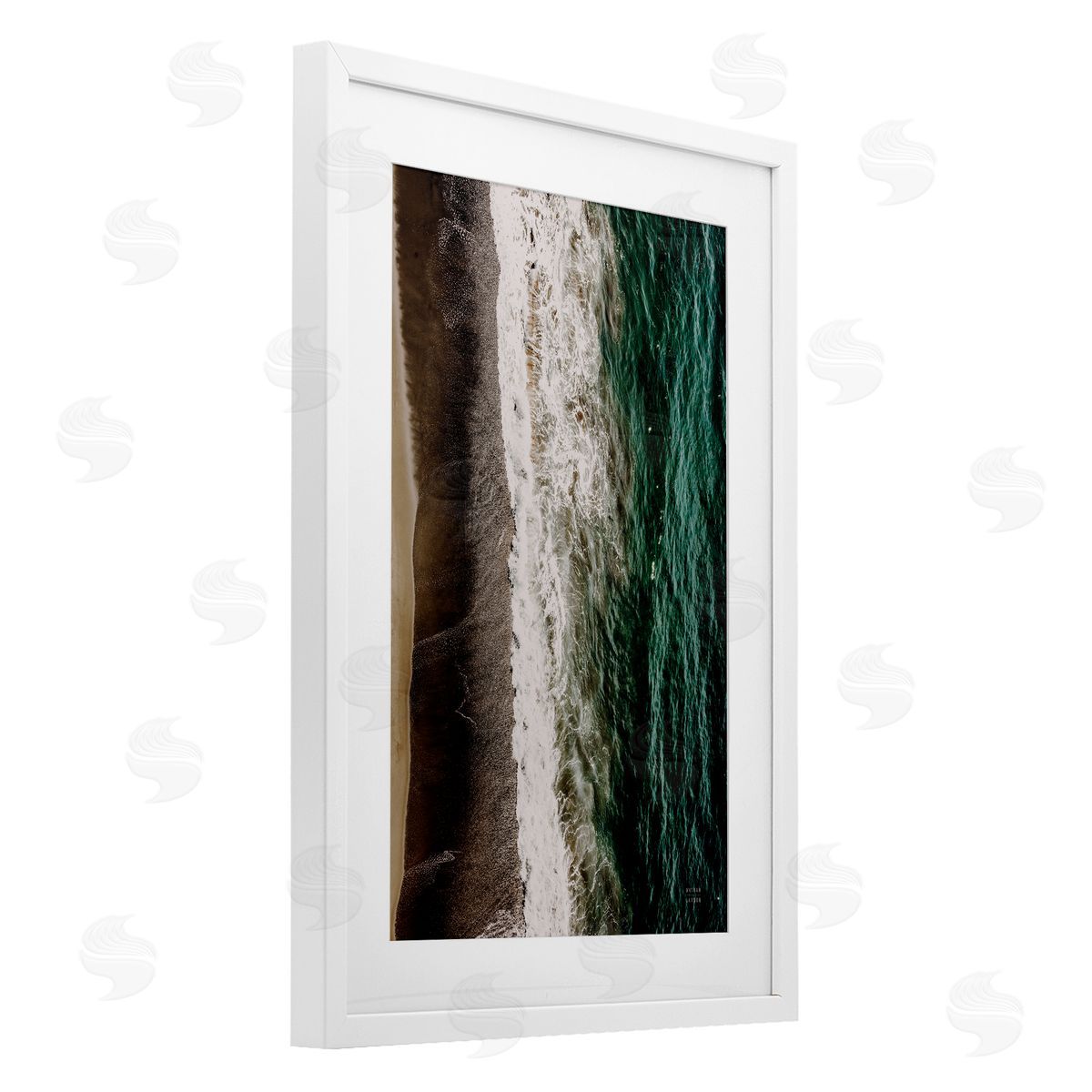 Nathan Larson Move Gently Vertical Coast Canvas Wall Art Print