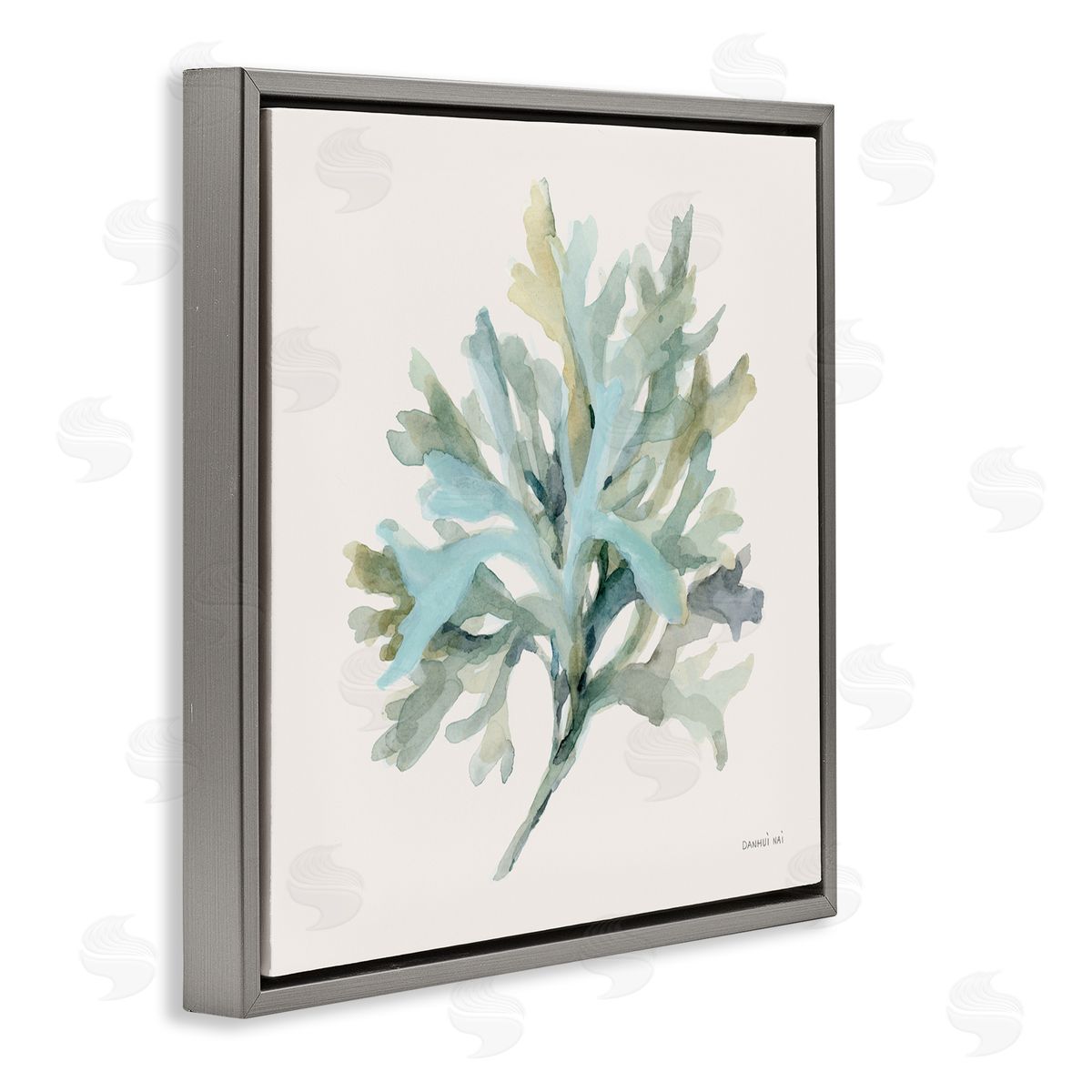 Danhui Nai Coastal Bliss Coral Branch Canvas Wall Art Print