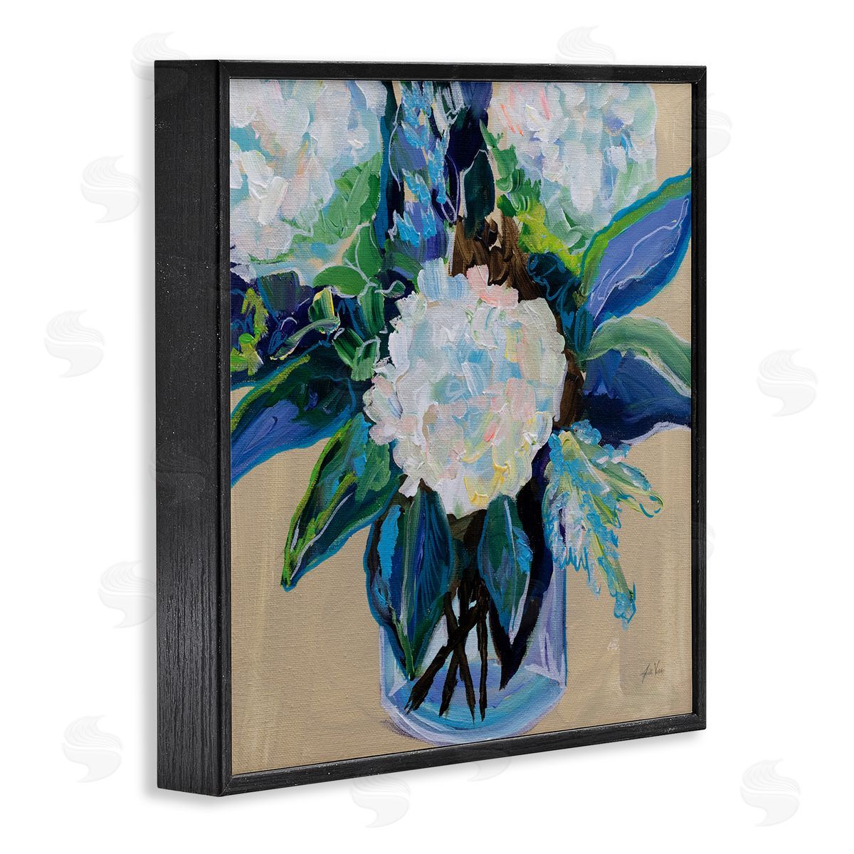 Jeanette Vertentes Light Hearted Bouquet Canvas Wall Art Print