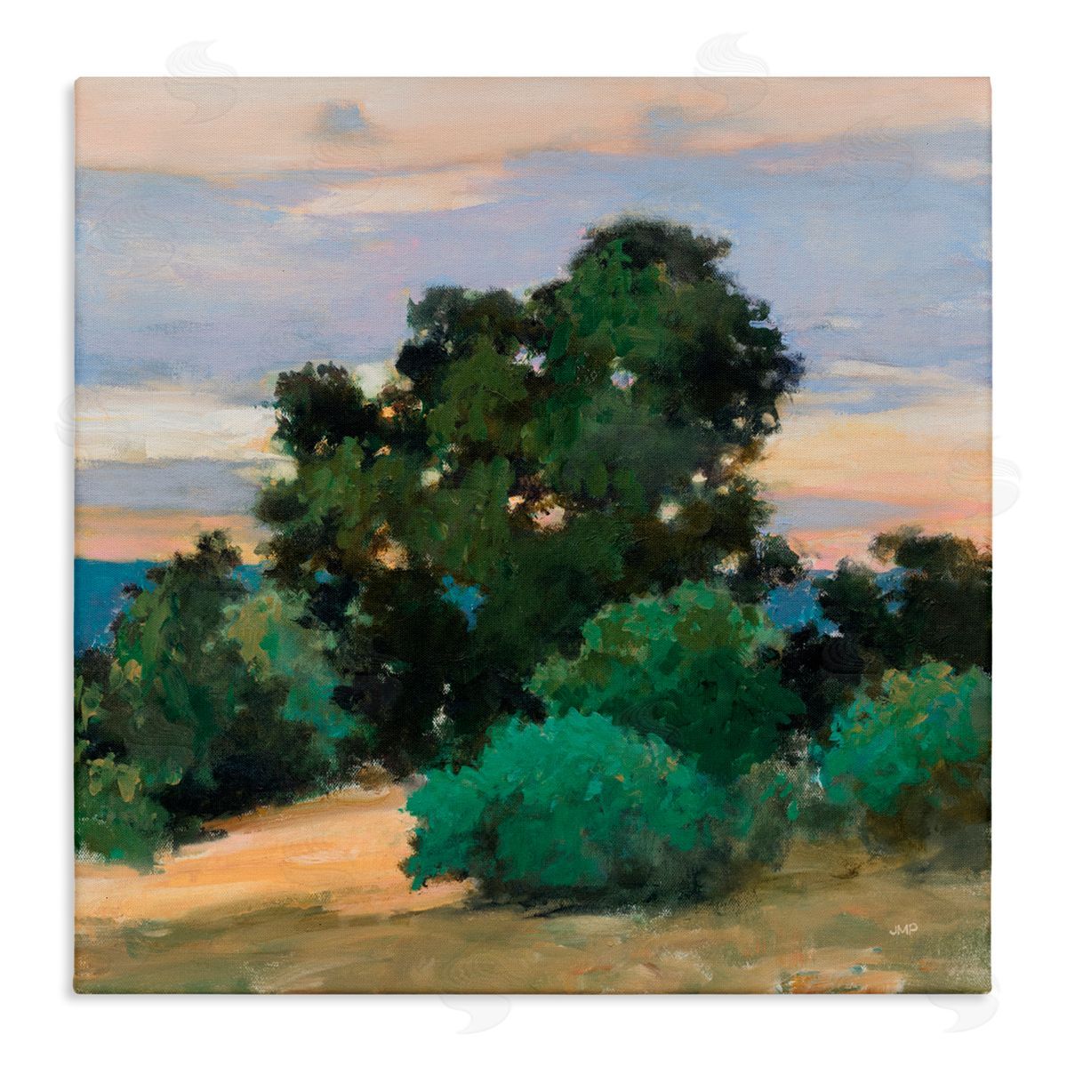 Julia Purinton Grove at Dusk Landscape Canvas Wall Art Print