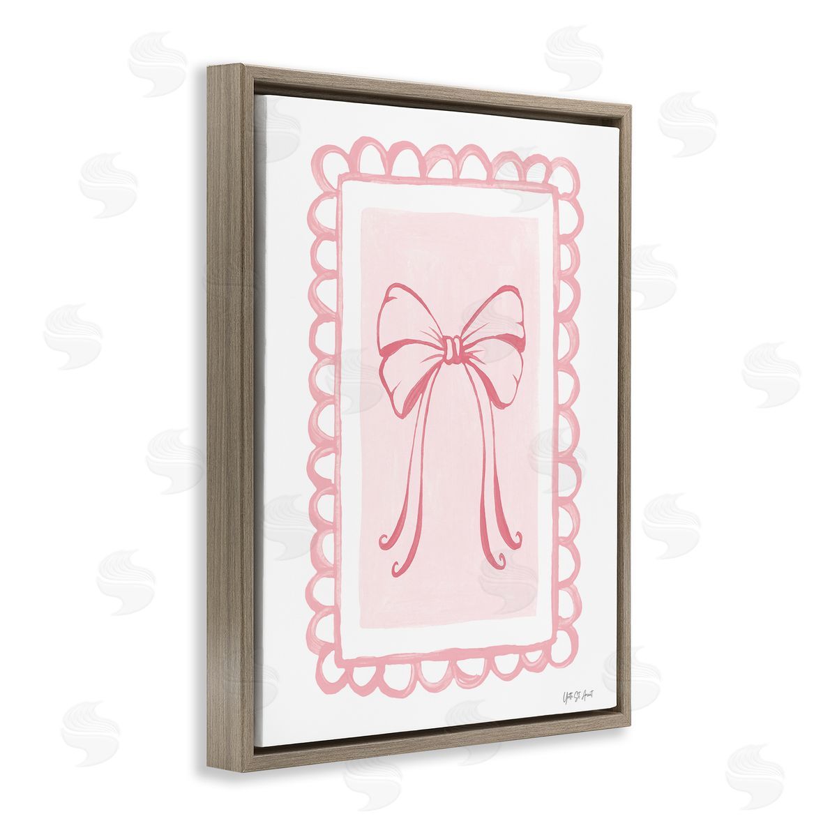 Yvette St. Amant Coquette Keepsake Ribbon Canvas Wall Art Print