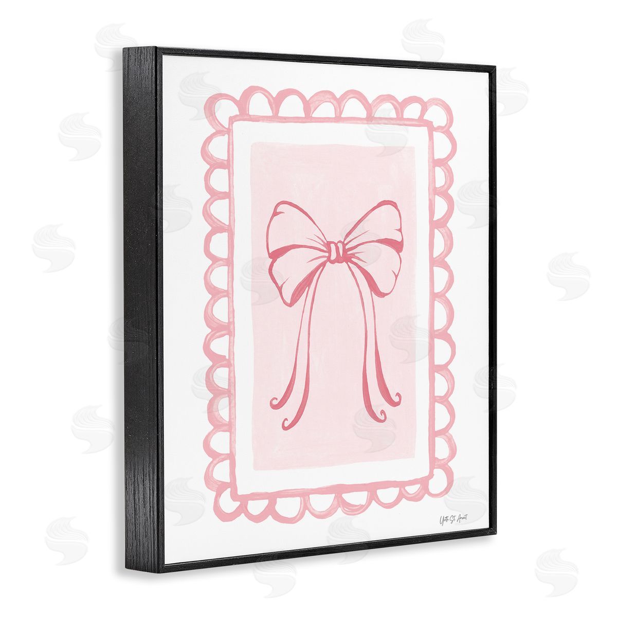 Yvette St. Amant Coquette Keepsake Ribbon Canvas Wall Art Print