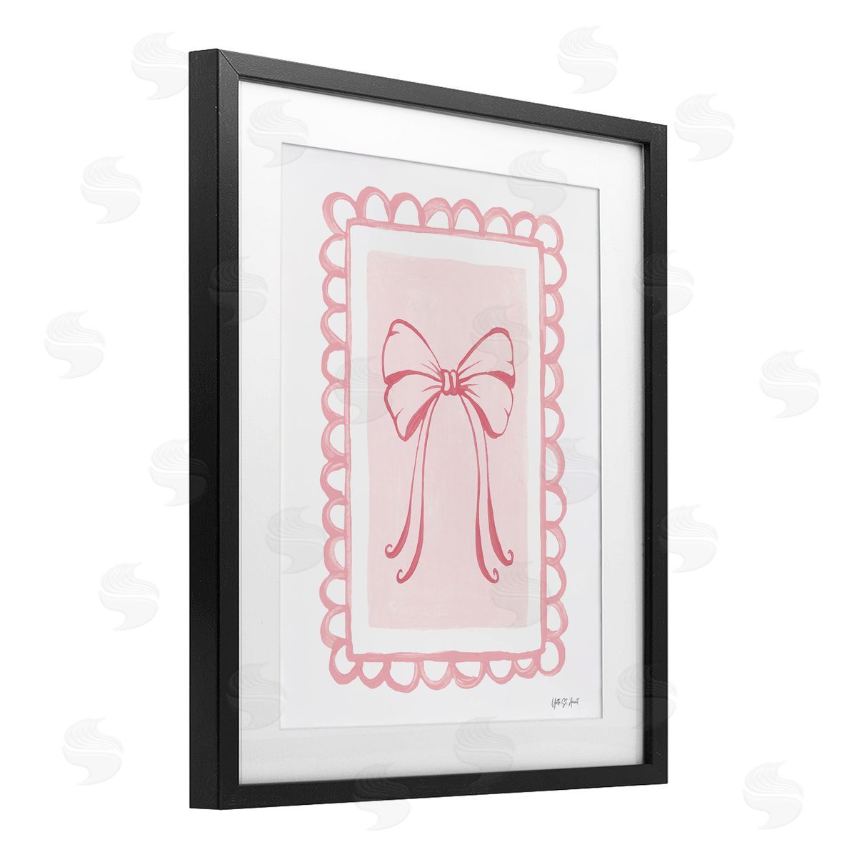 Yvette St. Amant Coquette Keepsake Ribbon Canvas Wall Art Print