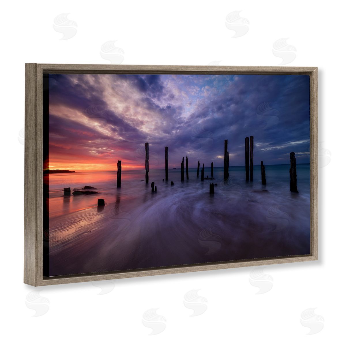 Lincoln Harrison Port Willunga Landscape Canvas Wall Art Print