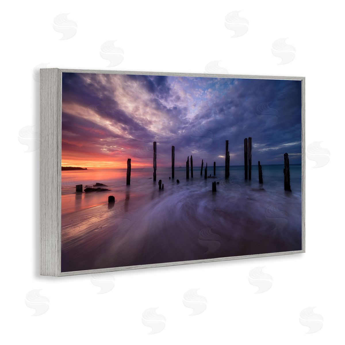 Lincoln Harrison Port Willunga Landscape Canvas Wall Art Print