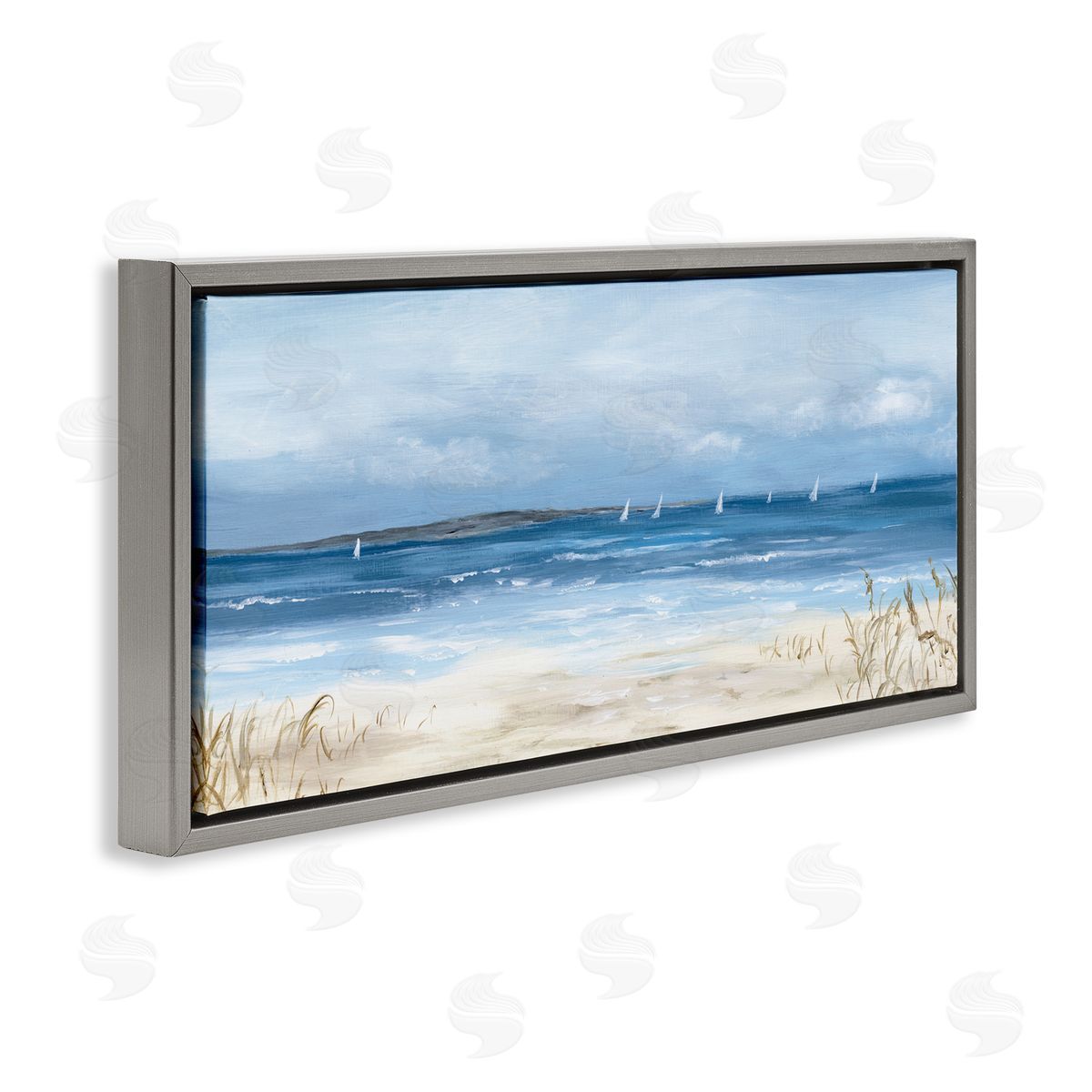 Georgie Harrison Windswept Regatta Panoramic Canvas Wall Art Print