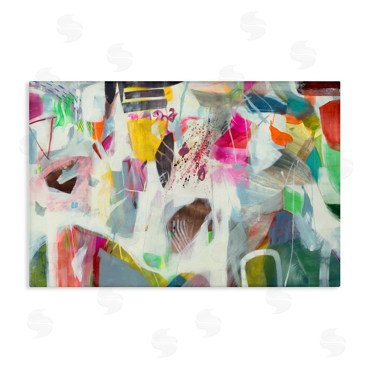 Jill Martin Eclectic Whimsy Abstraction Canvas Wall Art Print