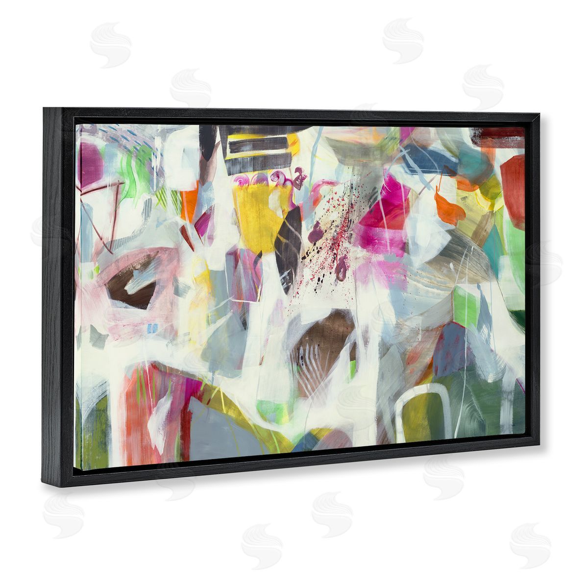 Jill Martin Eclectic Whimsy Abstraction Canvas Wall Art Print