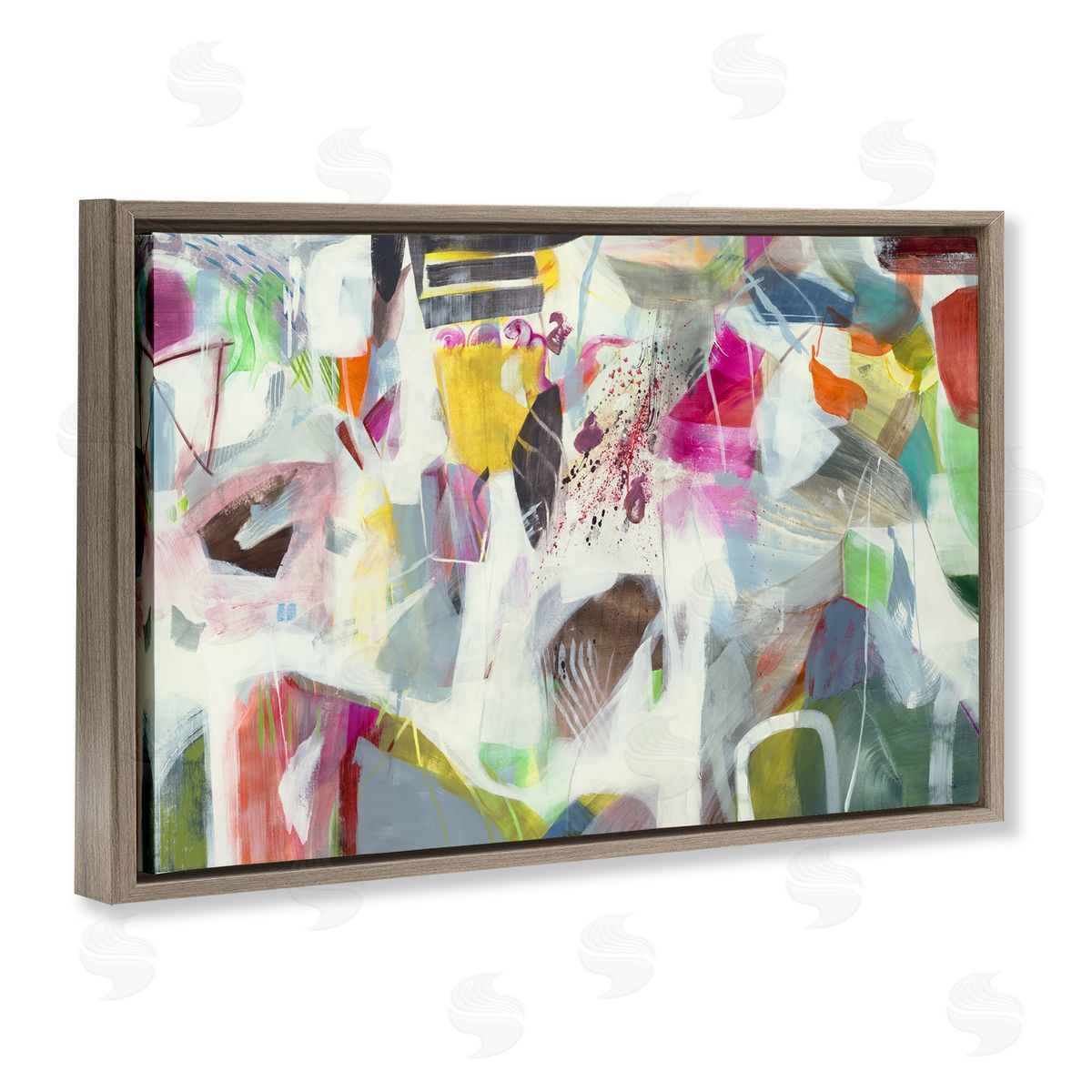 Jill Martin Eclectic Whimsy Abstraction Canvas Wall Art Print