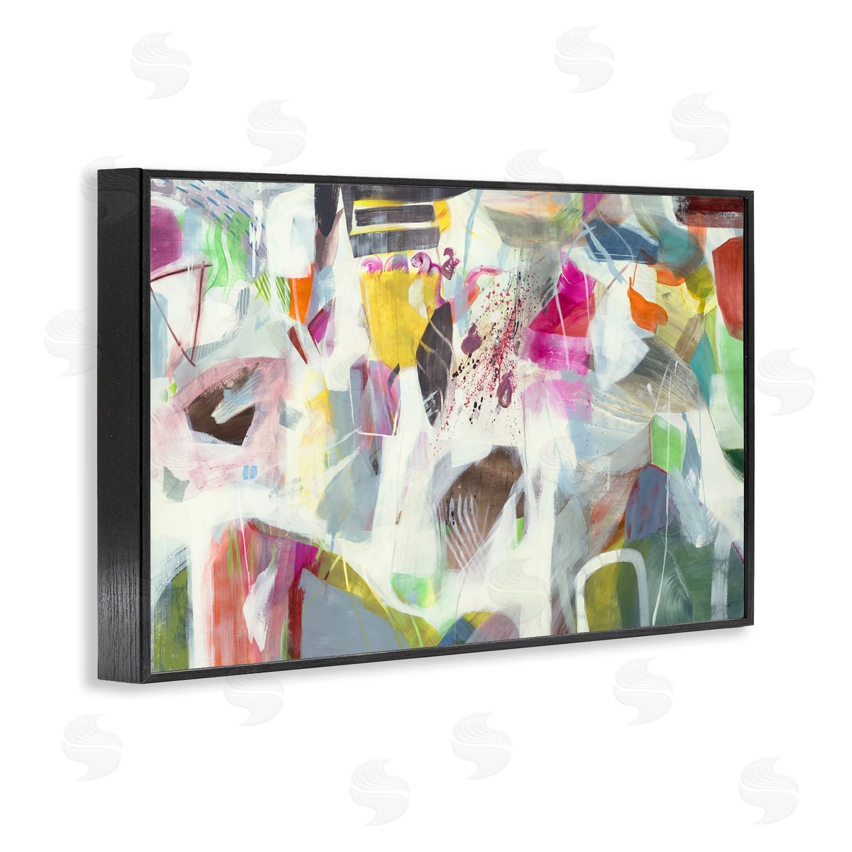 Jill Martin Eclectic Whimsy Abstraction Canvas Wall Art Print