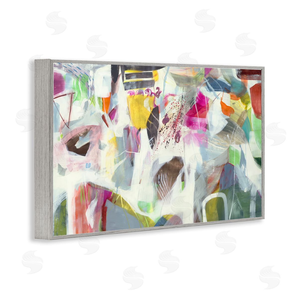 Jill Martin Eclectic Whimsy Abstraction Canvas Wall Art Print