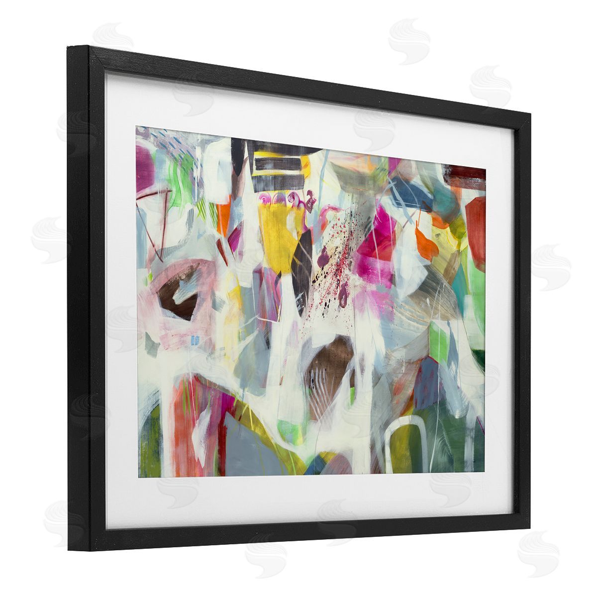 Jill Martin Eclectic Whimsy Abstraction Canvas Wall Art Print