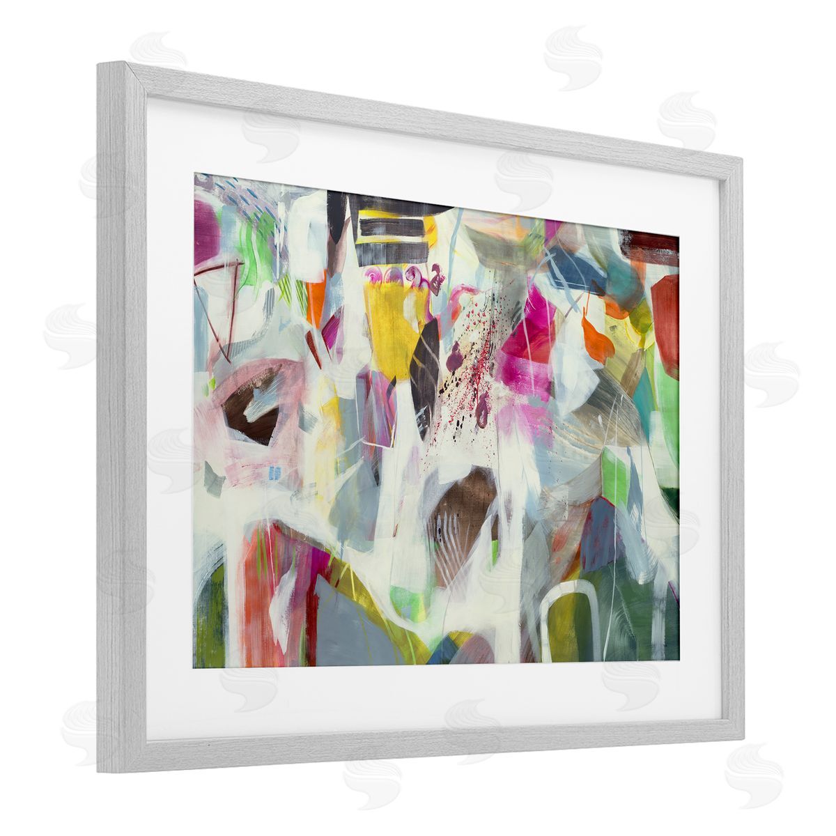 Jill Martin Eclectic Whimsy Abstraction Canvas Wall Art Print