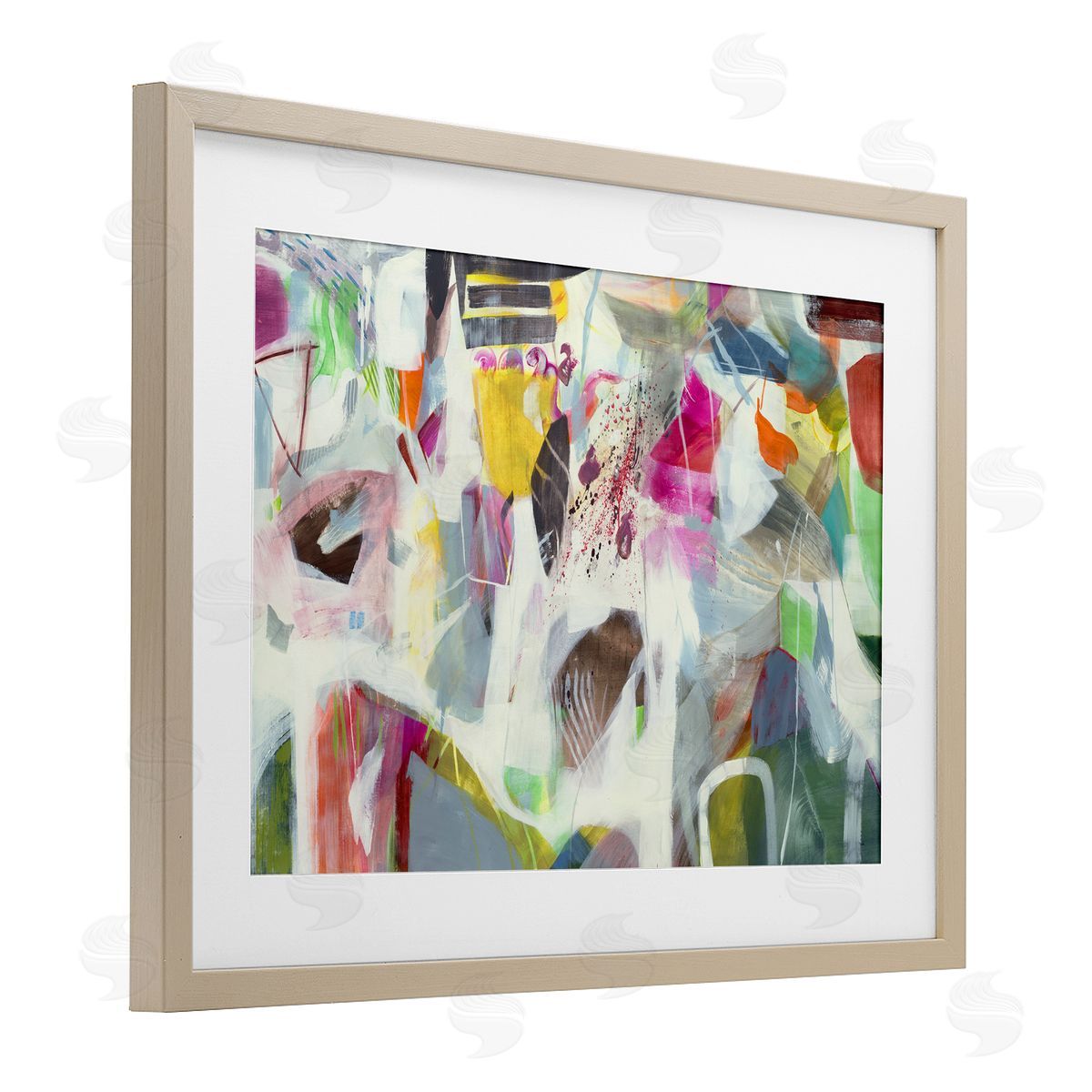 Jill Martin Eclectic Whimsy Abstraction Canvas Wall Art Print