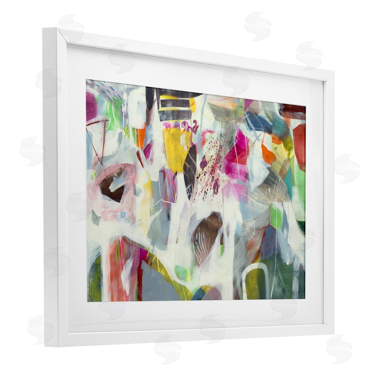 Jill Martin Eclectic Whimsy Abstraction Canvas Wall Art Print