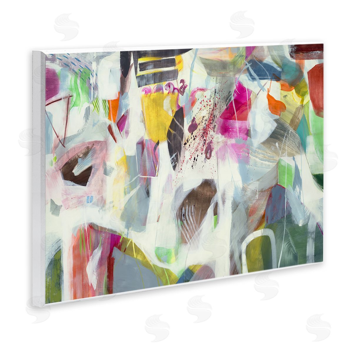 Jill Martin Eclectic Whimsy Abstraction Canvas Wall Art Print