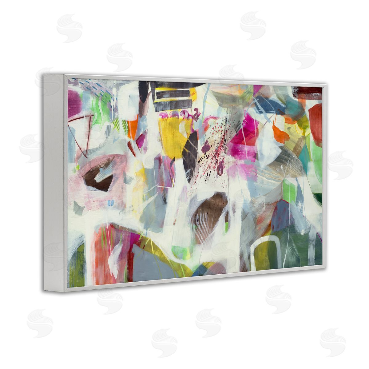 Jill Martin Eclectic Whimsy Abstraction Canvas Wall Art Print