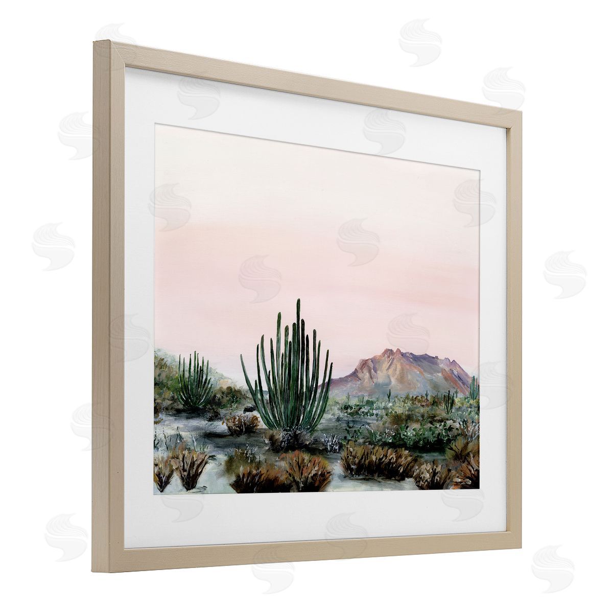 Georgie Harrison Tranquil Desert Atmosphere Canvas Wall Art Print