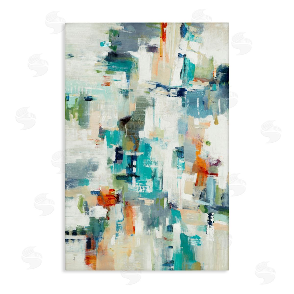 Lisa Ridgers Dynamic Dappled Expression Canvas Wall Art Print