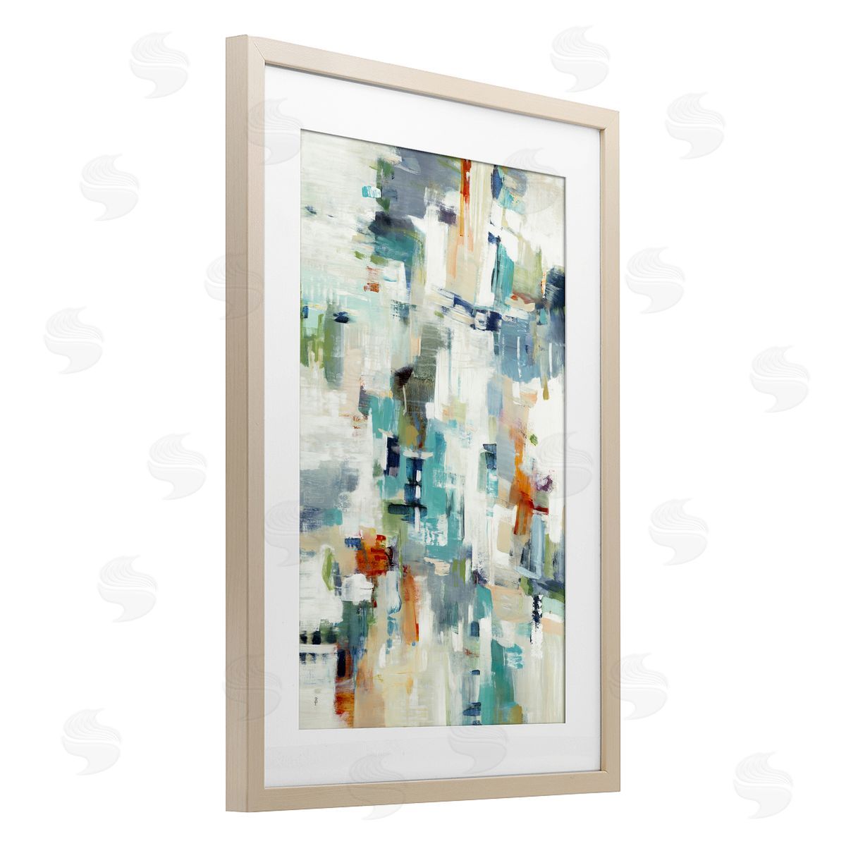 Lisa Ridgers Dynamic Dappled Expression Canvas Wall Art Print