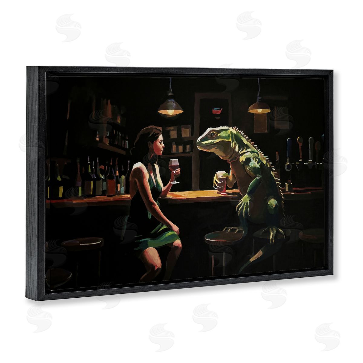 Keith Thomson Cuter Online Funny Date Canvas Wall Art Print