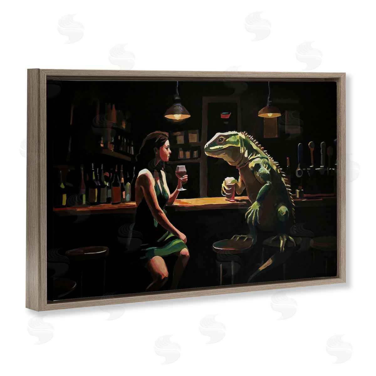 Keith Thomson Cuter Online Funny Date Canvas Wall Art Print