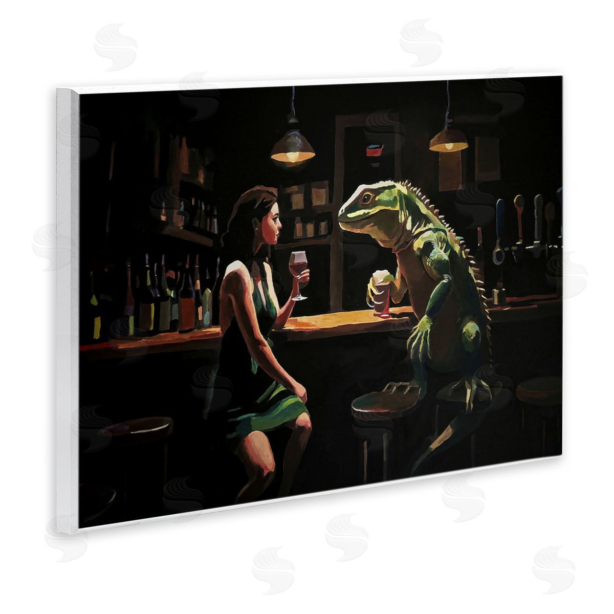 Keith Thomson Cuter Online Funny Date Canvas Wall Art Print