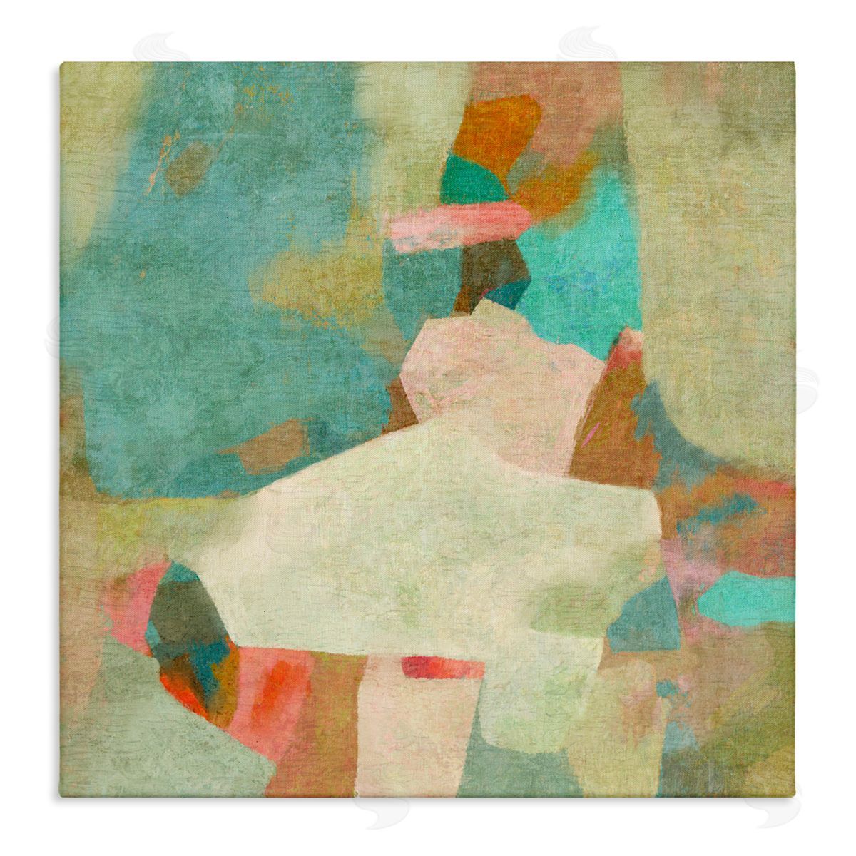Suzanne Nicoll Bedtime Story Subtle Abstraction Canvas Wall Art Print