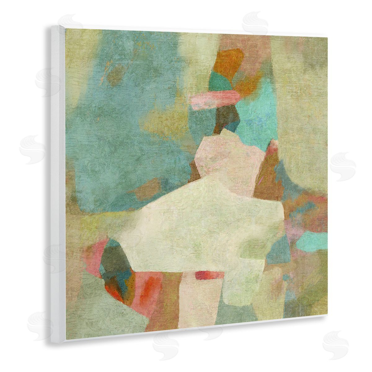 Suzanne Nicoll Bedtime Story Subtle Abstraction Canvas Wall Art Print