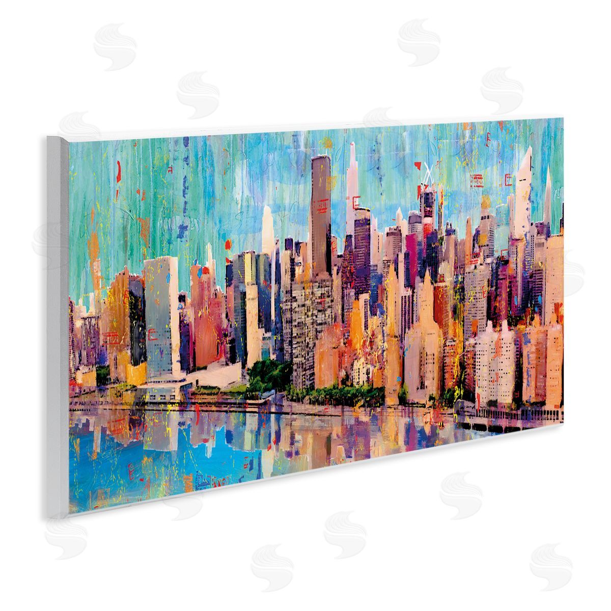 Porter Hastings Roosevelt Island Reflection Canvas Wall Art Print