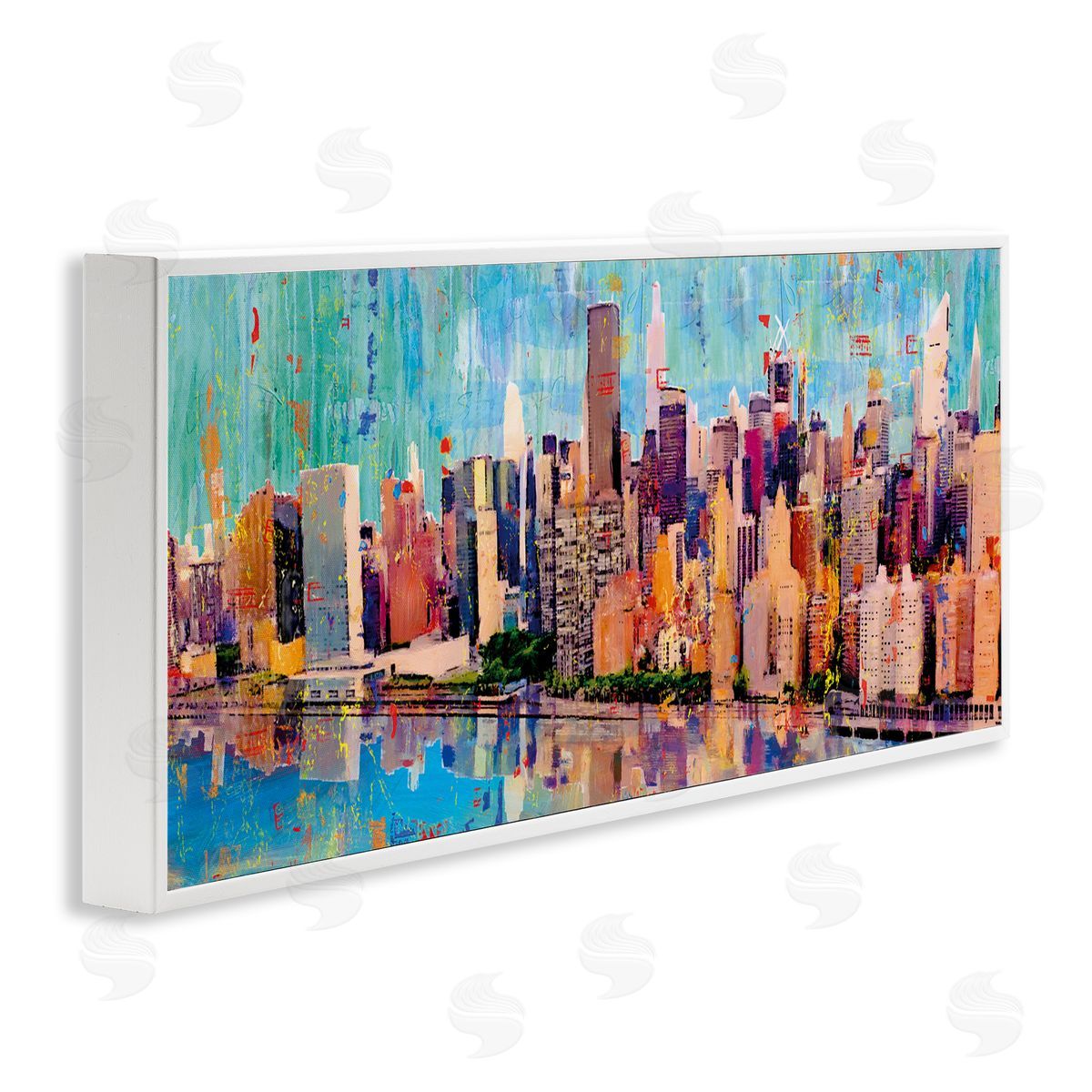 Porter Hastings Roosevelt Island Reflection Canvas Wall Art Print