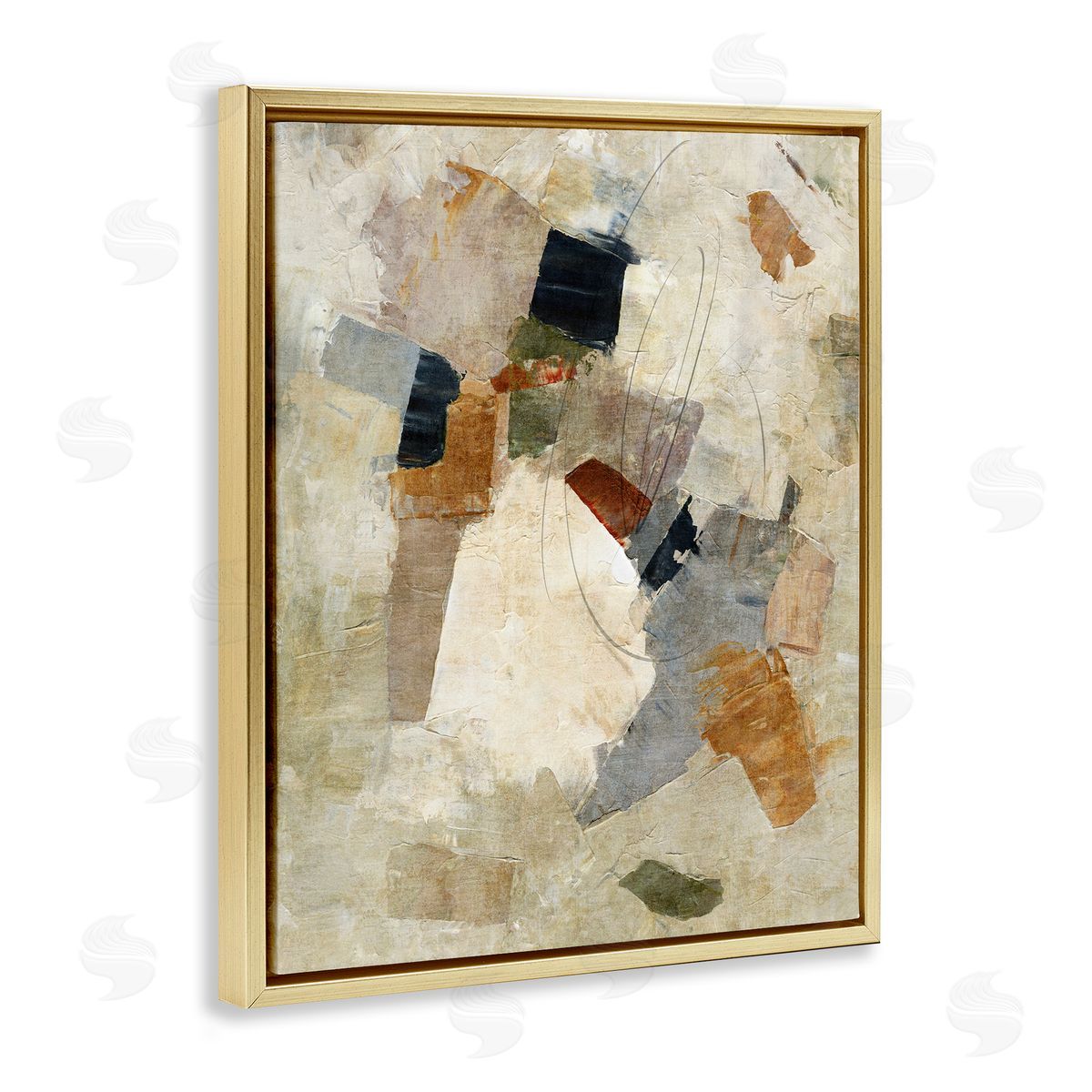 Suzanne Nicoll Rugged Parchment Composition Canvas Wall Art Print