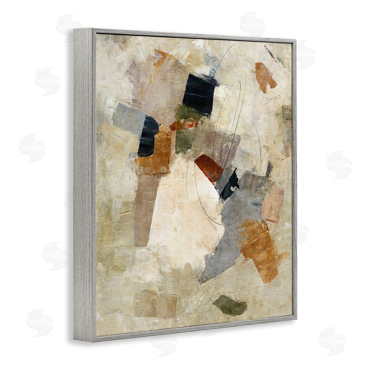 Suzanne Nicoll Rugged Parchment Composition Canvas Wall Art Print