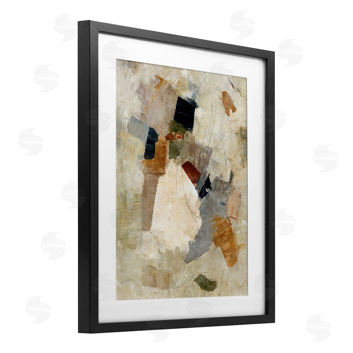 Suzanne Nicoll Rugged Parchment Composition Canvas Wall Art Print