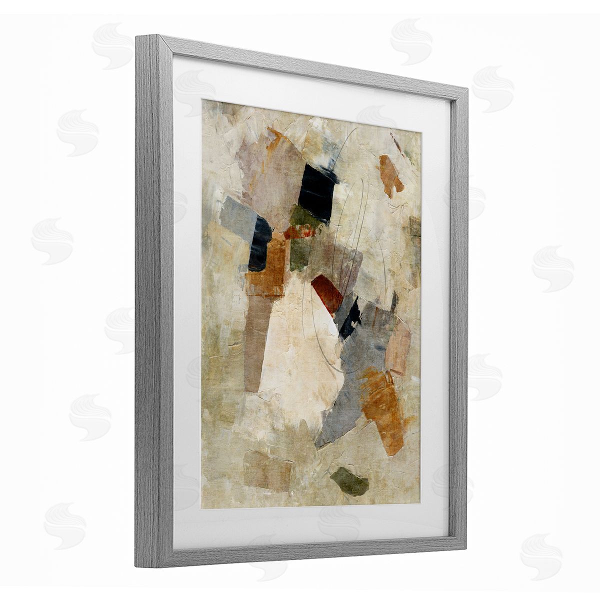Suzanne Nicoll Rugged Parchment Composition Canvas Wall Art Print