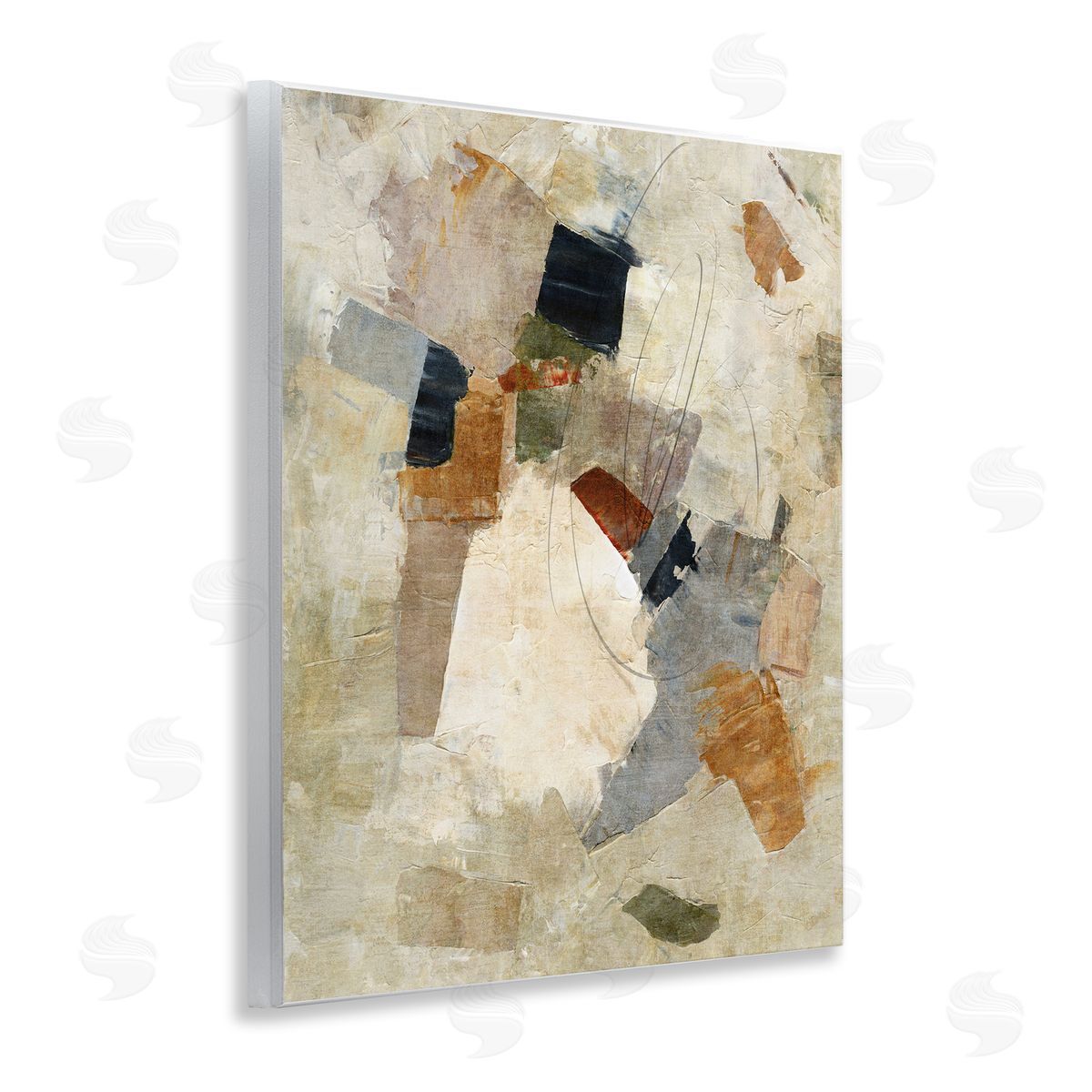 Suzanne Nicoll Rugged Parchment Composition Canvas Wall Art Print
